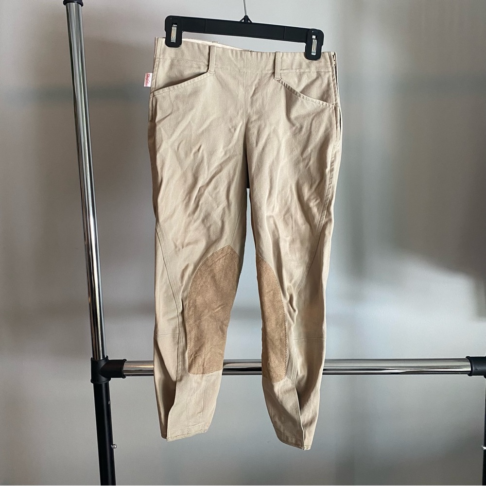 Tailored Sportsmen TS low rise breeches, Tan, 26R